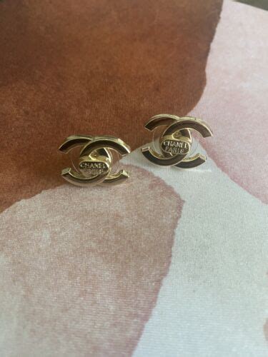 fake chanel stud earrings ebay